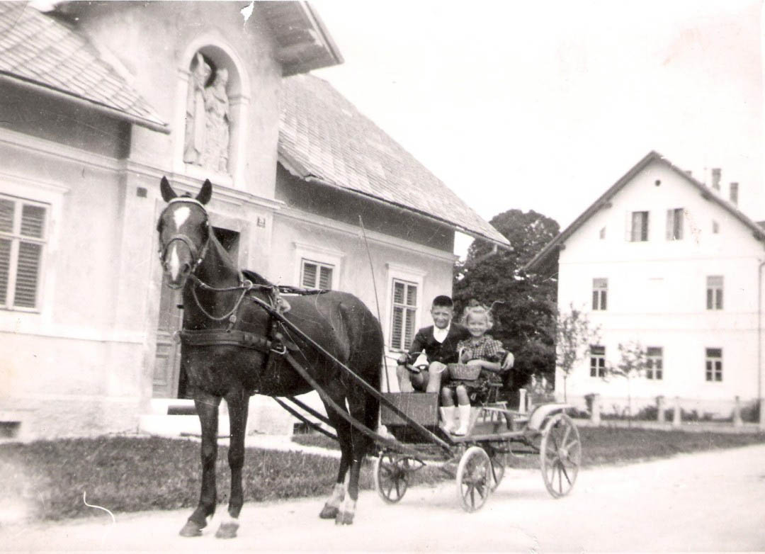 Pavlinova hiša, ok. 1950 (arhiv Darja Novak)