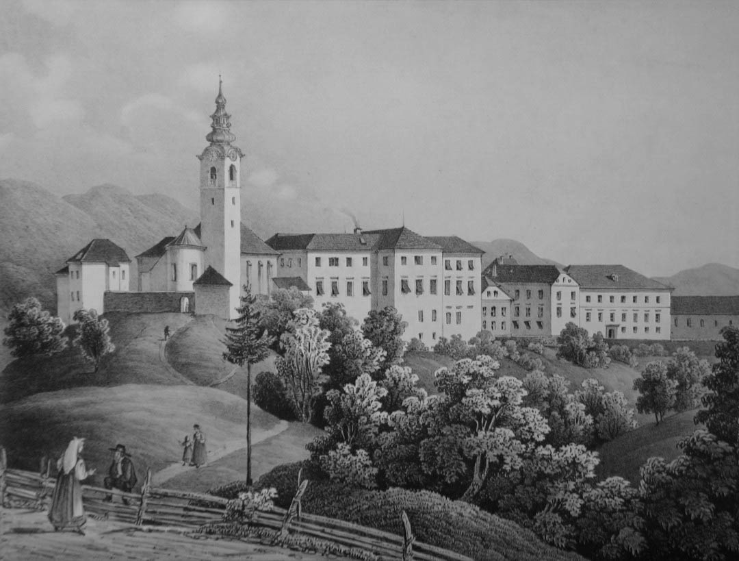 m1) Radovljica, 1848 (reprodukcija Wagner)
