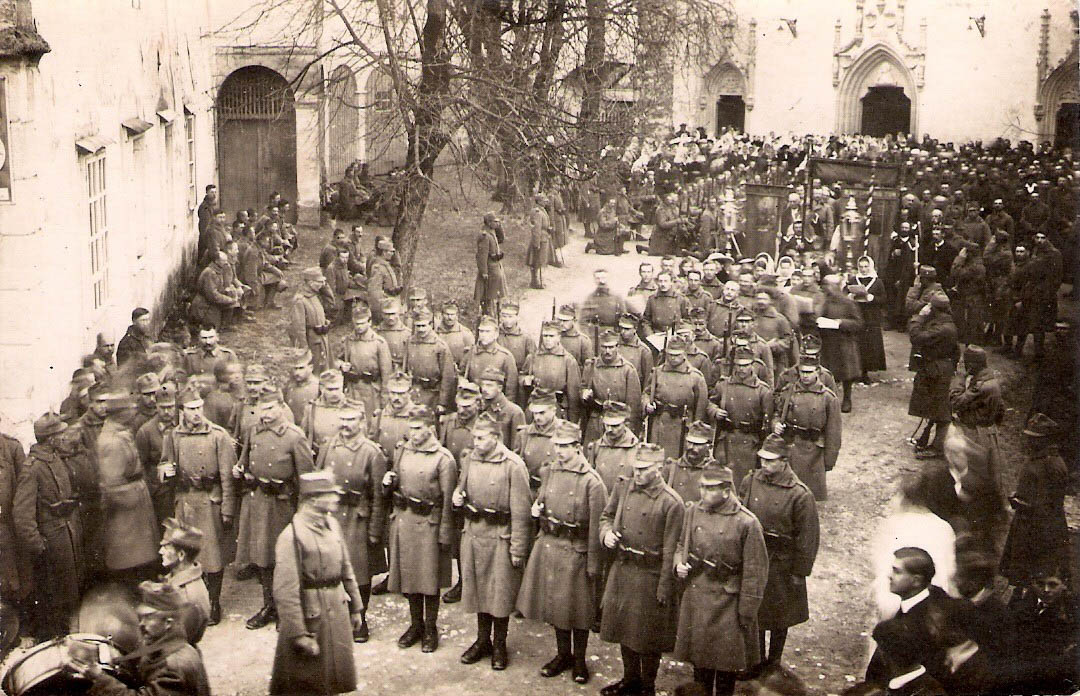 a1) Graščina - lazaret, 1915 (arhiv Sartori)