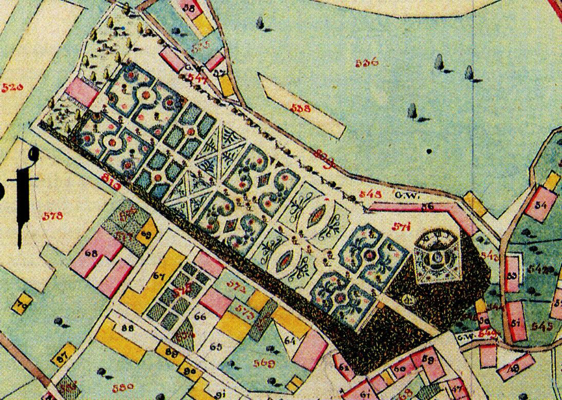 Graščinski park, 1826