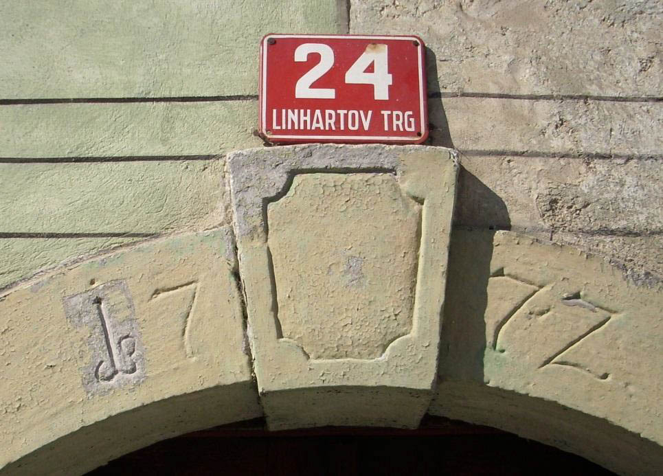 Komanova hiša, 1772