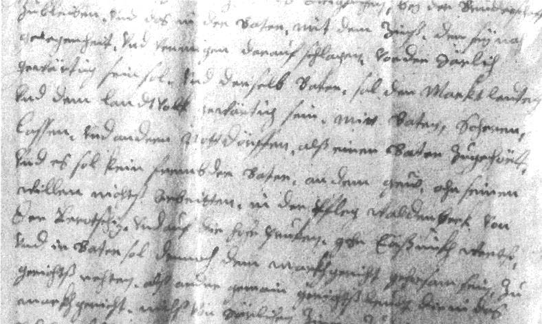 Najstarejša omemba padarja v Radovljici, 1417