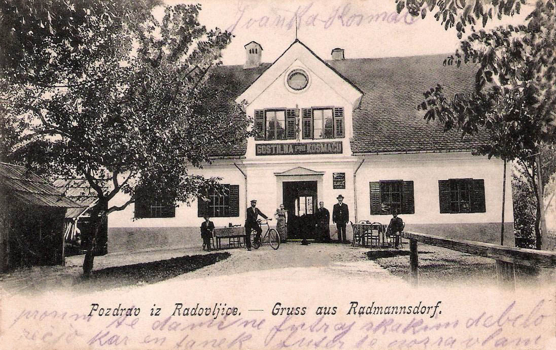 Razglednica Gostilna Kosmač