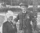 Zlatoporočenca Ivan Fister in žena